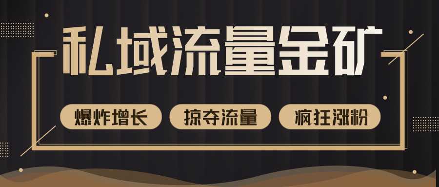 图片[1]财创网络学堂-引流教程-网赚教程-副业教程-引流技术-副业-网络赚钱项目价值2200元私域流量的金矿，循环获取各大媒体精准流量，无限复制网红的精准流量！财创网络学堂-引流教程-网赚教程-副业教程-引流技术-副业-网络赚钱项目课程网