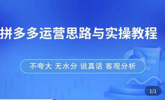 图片[1]财创网络学堂-引流教程-网赚教程-副业教程-引流技术-副业-网络赚钱项目拼多多店铺运营思路与实操教程，快速学会拼多多开店和运营，少踩坑，多盈利财创网络学堂-引流教程-网赚教程-副业教程-引流技术-副业-网络赚钱项目课程网