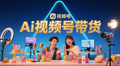 风口已至！AI视频号带货轻松月入过1W，99%的普通人却卡在内容制作门槛财创网络学堂-引流教程-网赚教程-副业教程-引流技术-副业-网络赚钱项目课程网