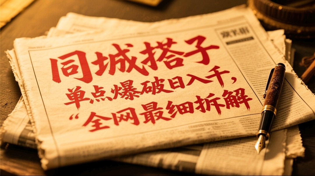 同城搭子群19.9单点爆破日入千，搭子组局月入万，全网最细拆解财创网络学堂-引流教程-网赚教程-副业教程-引流技术-副业-网络赚钱项目课程网