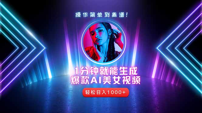 2025年最强副业：用AI做短视频，从零开始打造爆款账号！财创网络学堂-引流教程-网赚教程-副业教程-引流技术-副业-网络赚钱项目课程网